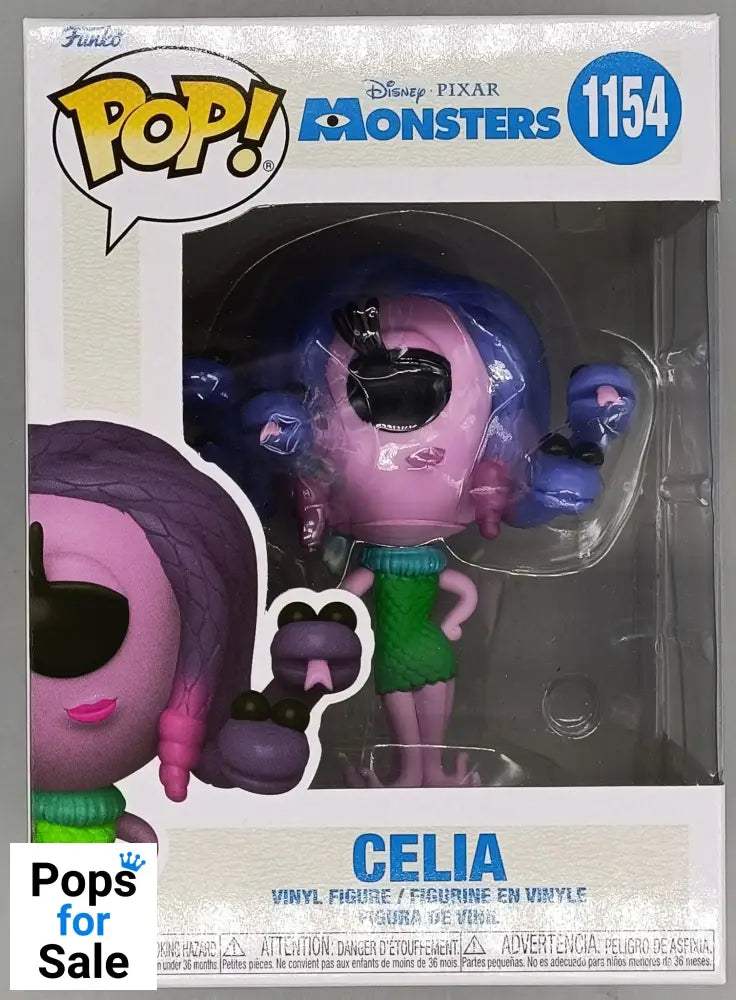 #1154 Celia - Disney Monsters Inc Funko POP - PopsforSale.co.uk