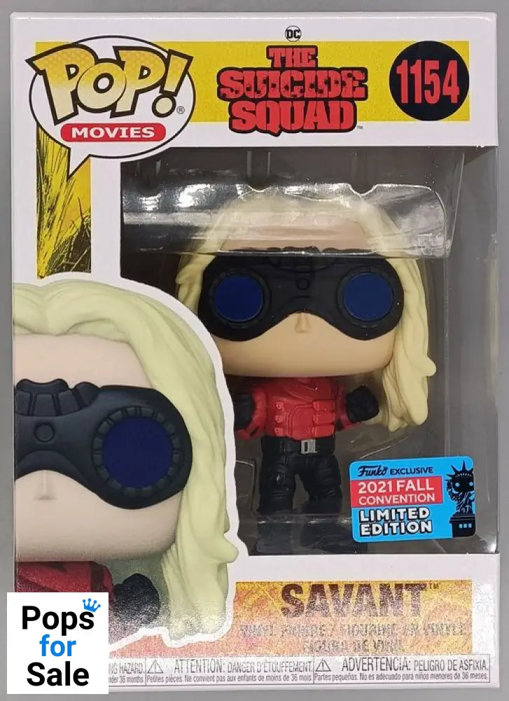 #1154 Savant - Suicide Squad - 2021 Con Funko POP - PopsforSale.co.uk