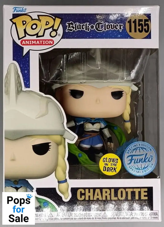 1155 Charlotte - Glow - Black Clover Funko POP