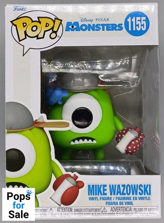 1155 Mike Wazowski (w/ Mitts) Disney Monsters Inc - Funko POP - Box Damaged