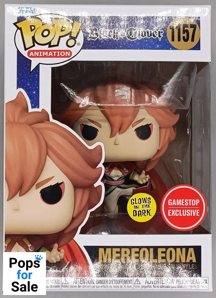 #1157 Mereoleona Glow - Black Clover Funko POP