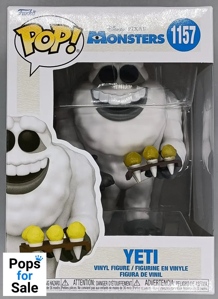 1157 Yeti - Disney Monsters Inc Funko POP