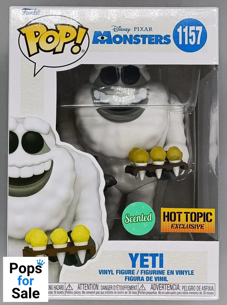 #1157 Yeti Scented - Disney Monsters Inc Funko POP