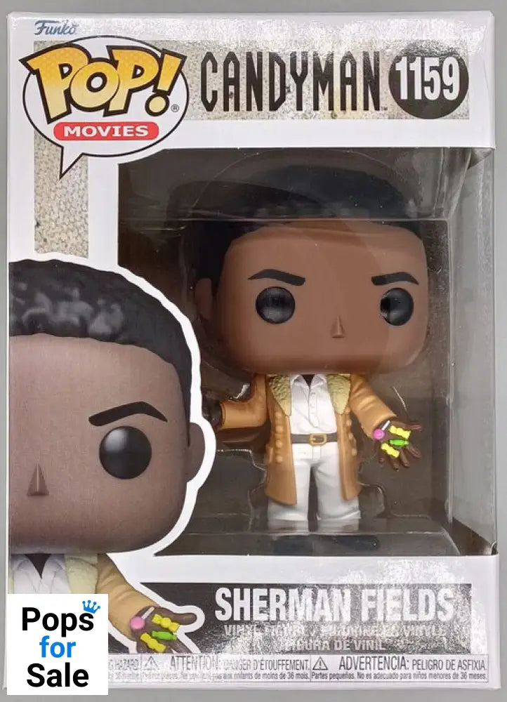 #1159 Sherman Fields - Candyman - Brand New Funko POP in Protector - PopsforSale.co.uk