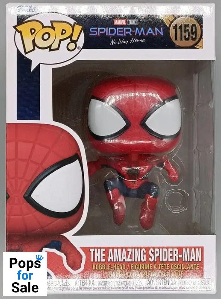 1159 The Amazing Spider-Man Marvel No Way Home Box Damaged Funko POP