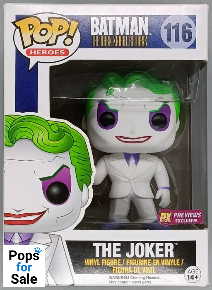 #116 The Joker - DC Batman The Dark Knight Returns Funko POP