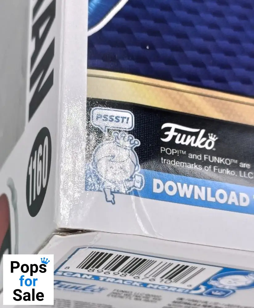 #1160 Spider-Man (Swinging) Metallic - Marvel No Way Home Box Damaged Funko POP