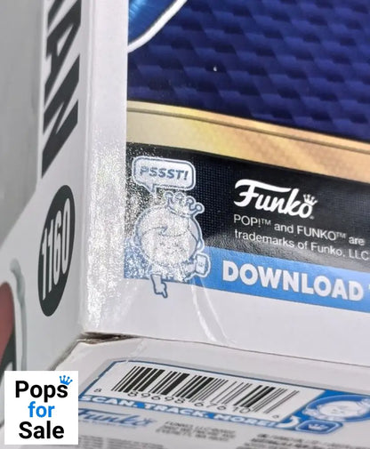 #1160 Spider-Man (Swinging) Metallic - Marvel No Way Home Box Damaged Funko POP