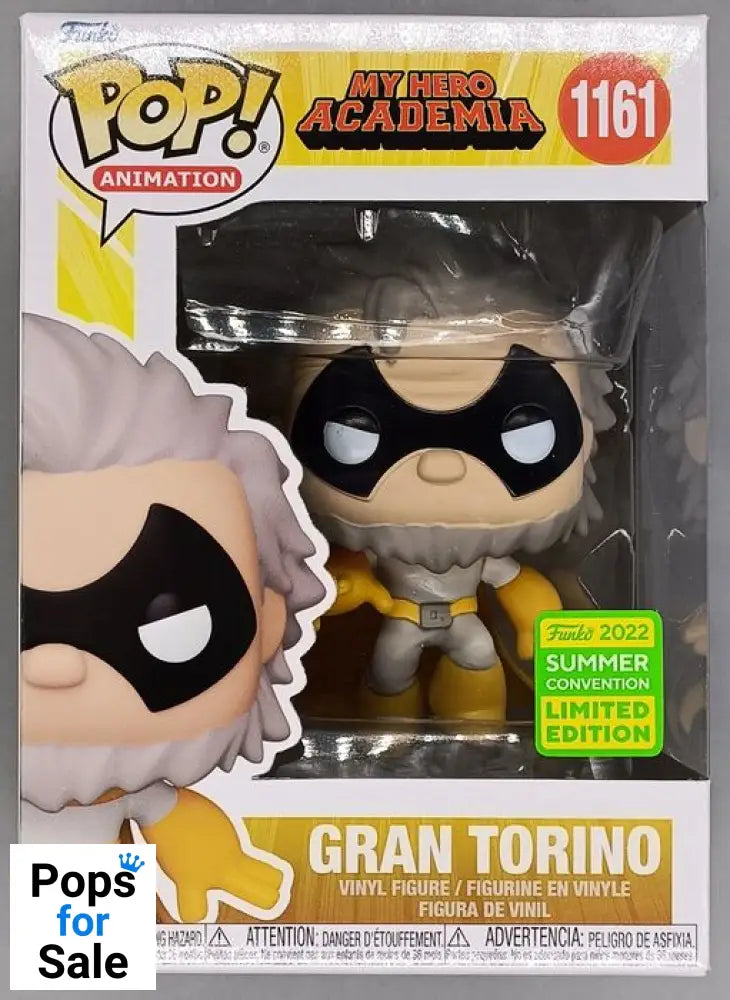 #1161 Gran Torino - My Hero Academia - 2022 Con Funko POP - PopsforSale.co.uk