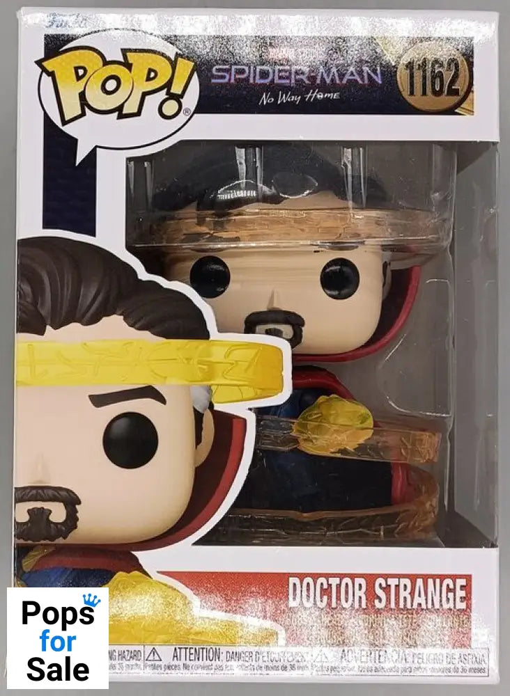 #1162 Doctor Strange (Casting Sign) Marvel No Way Hom Box Damaged Funko POP - PopsforSale.co.uk