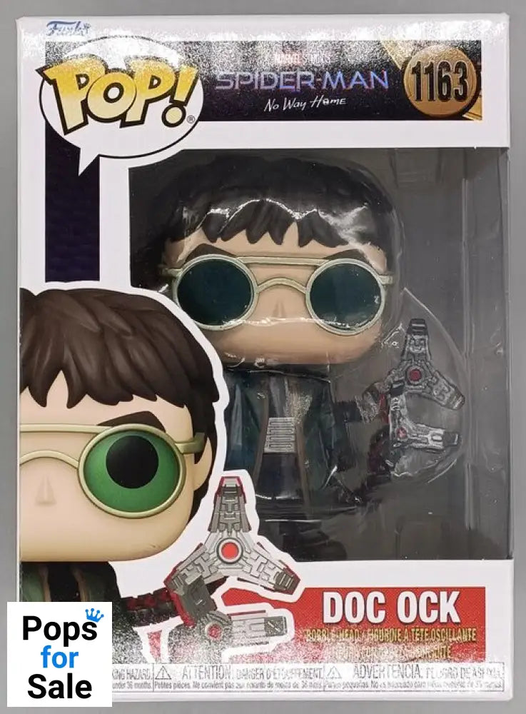 #1163 Doc Ock - Marvel Spider-Man No Way Home - Box Damaged Funko POP