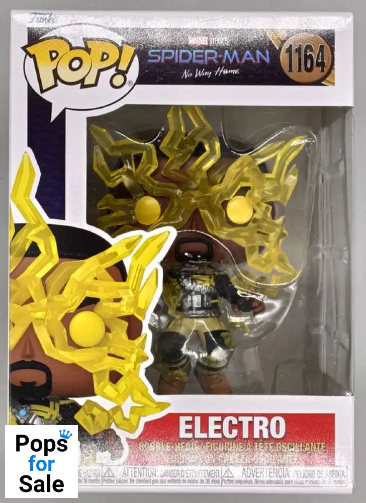 #1164 Electro - Marvel Spider-man No Way Home Funko POP