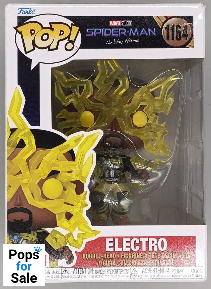 1164 Electro - Marvel Spider-man No Way Home - Funko POP - Box Damaged
