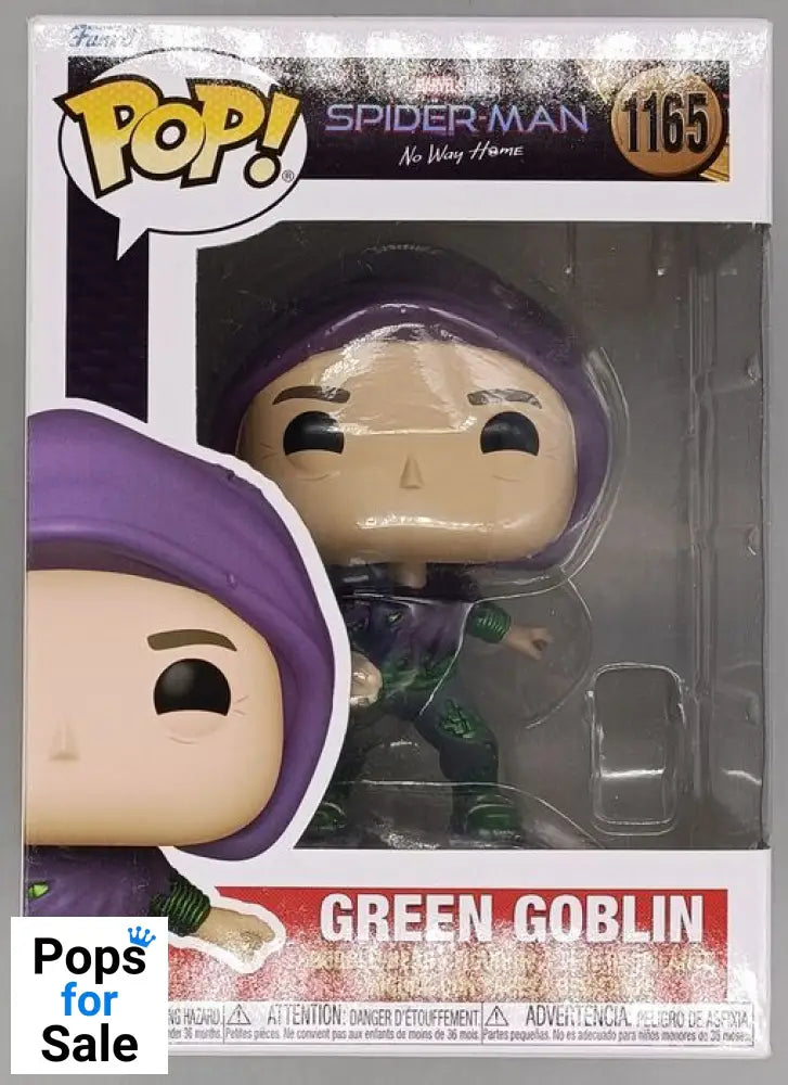 #1165 Green Goblin Marvel Spider-Man No Way Home Box Damaged Funko POP - PopsforSale.co.uk