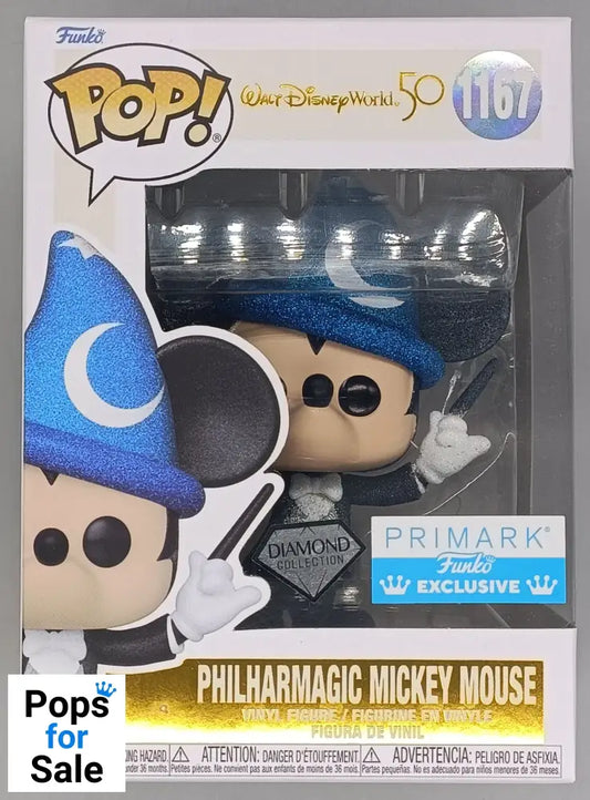 1167 PhilharMagic Mickey Mouse Diamond - Disney Funko POP
