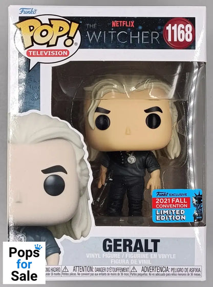 1168 Geralt (Casual) The Witcher - 2021 Con Funko POP
