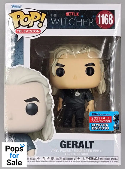 1168 Geralt (Casual) The Witcher - 2021 Con Funko POP