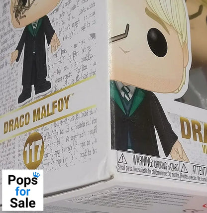 117 Draco Malfoy (w/ Whip Spider) - Harry Potter - Box Damaged Funko POP