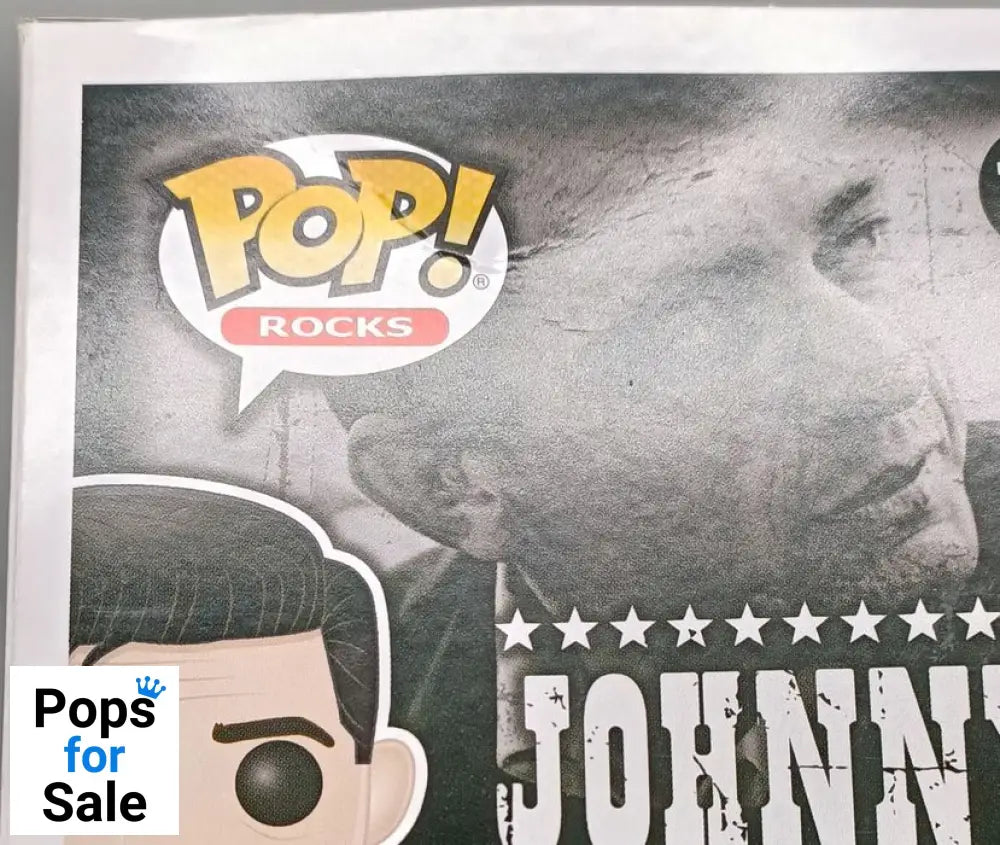 #117 Johnny Cash - Rocks - Box Damaged Funko POP - PopsforSale.co.uk