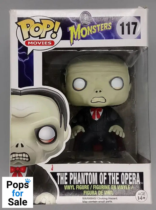 117 The Phantom of the Opera - Universal Monster Box Damaged Funko POP