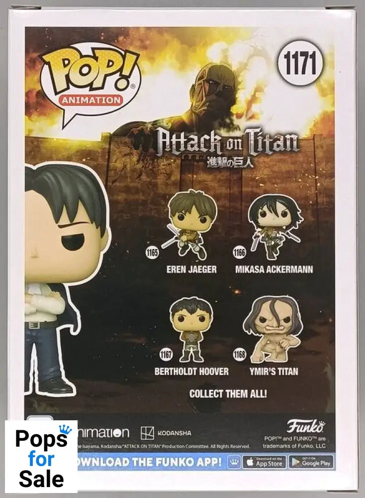 #1171 Formal Levi - Attack on Titan Funko POP