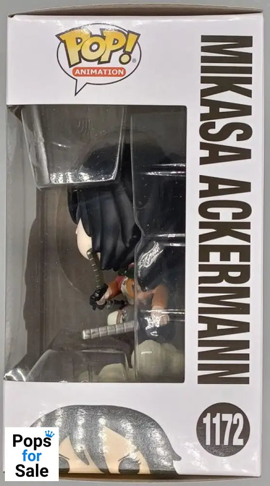 #1172 Mikasa Ackermann (Battle) - Attack on Titan Funko POP