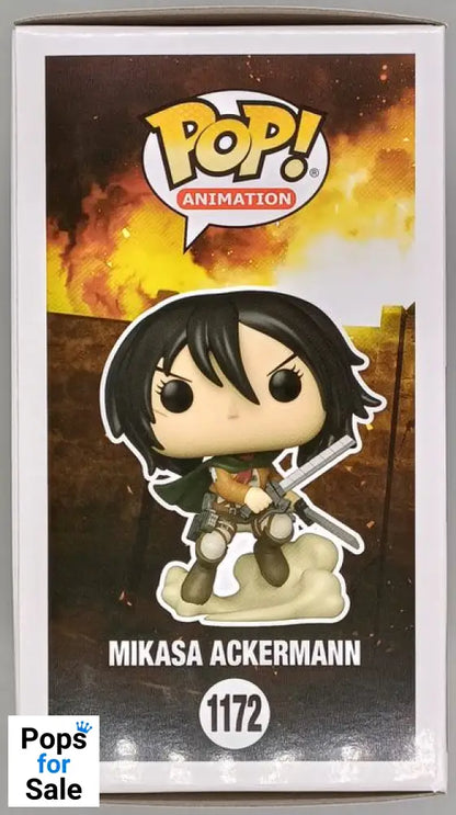 #1172 Mikasa Ackermann (Battle) - Attack on Titan Funko POP