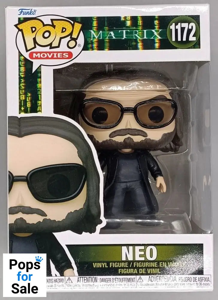 1172 Neo - The Matrix Resurrections - Funko POP - Box Damaged