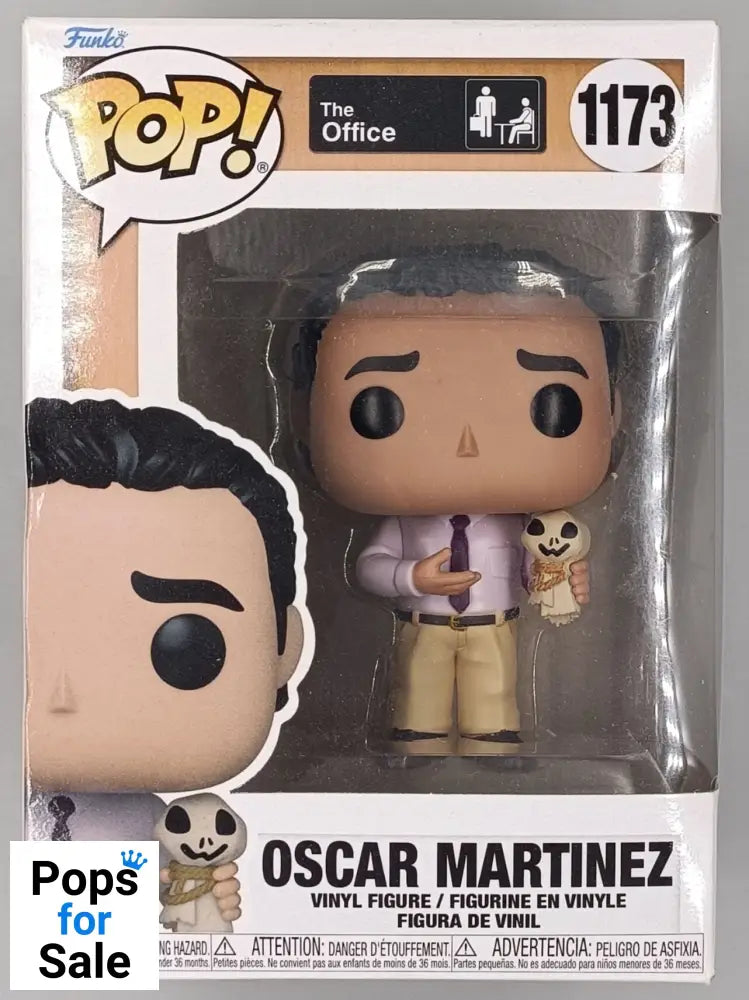 1173 Oscar Martinez (Scarecrow Doll) - The Office - Funko POP - Box Damaged