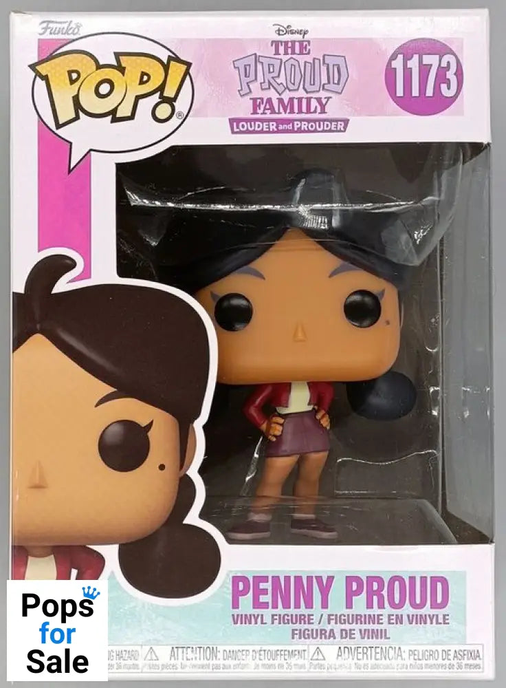 #1173 Penny Proud - Disney The Proud Family - Box Damaged Funko POP - PopsforSale.co.uk