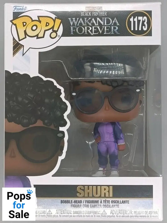 #1173 Shuri (w/ Sunglasses) Marvel Wakander Forever Funko POP - PopsforSale.co.uk