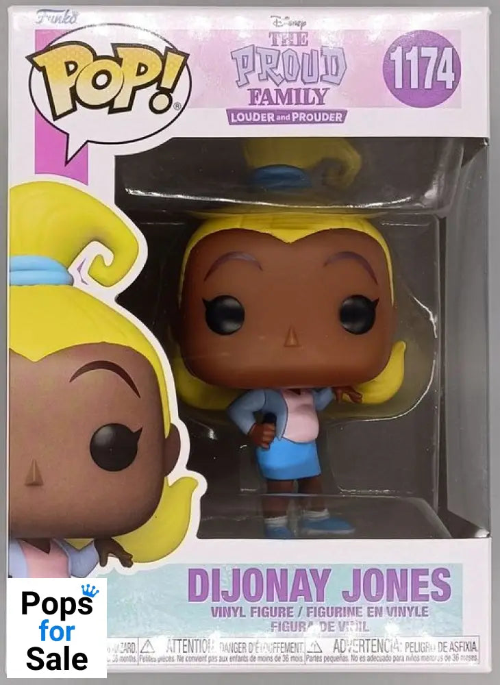 #1174 Dijonay Jones - Disney The Proud Family Funko POP - PopsforSale.co.uk