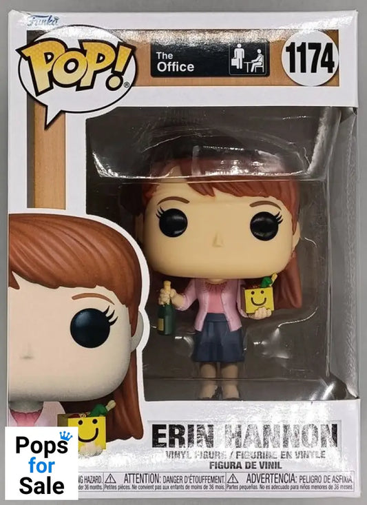 #1174 Erin Hannon - The Office - Box Damaged Funko POP - PopsforSale.co.uk