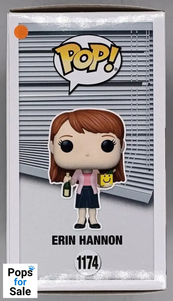 #1174 Erin Hannon - The Office - Box Damaged Funko POP - PopsforSale.co.uk