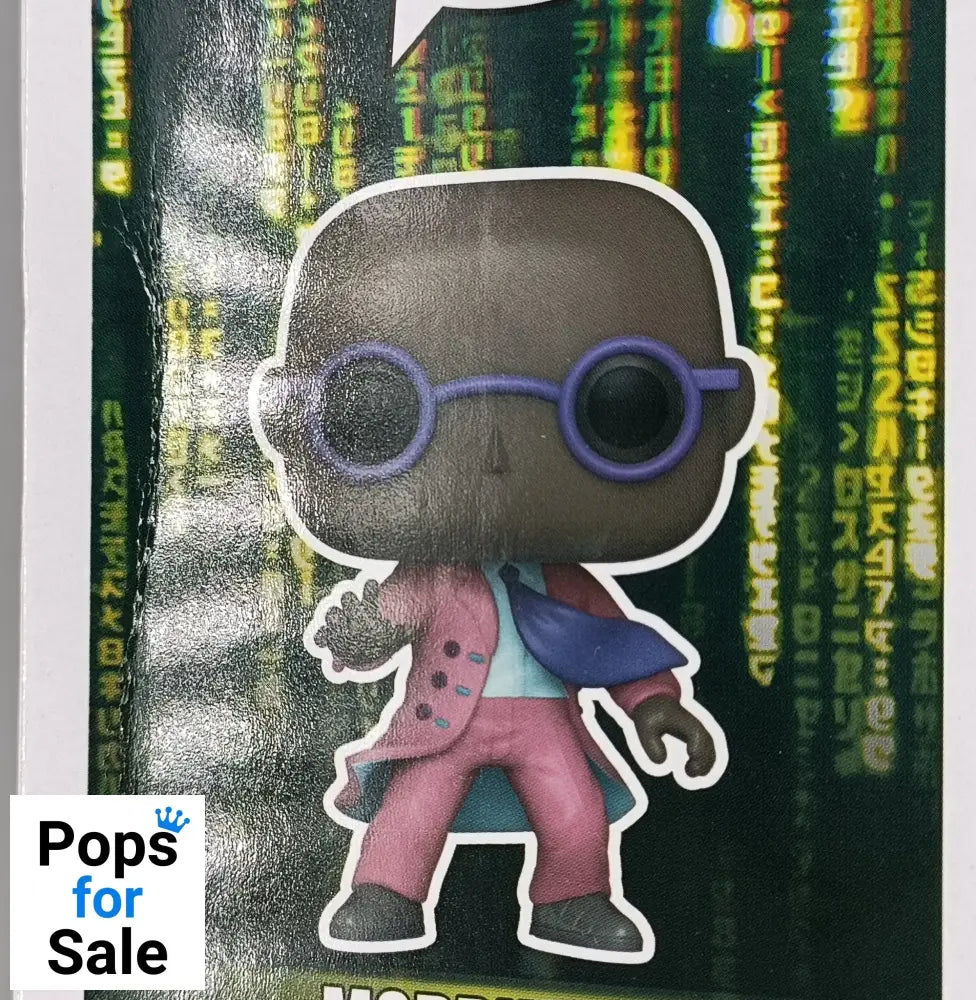 #1175 Morpheus (Purple Suit) The Matrix Resurrections Box Damaged Funko POP - PopsforSale.co.uk