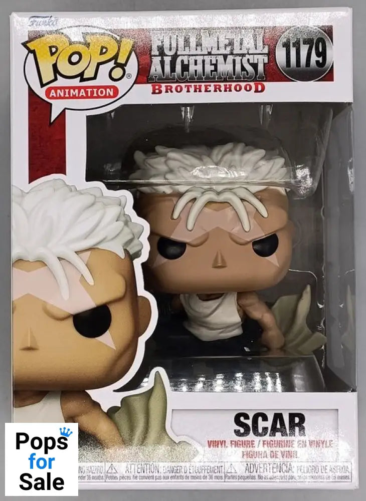 #1179 Scar - Fullmetal Alchemist Funko POP - PopsforSale.co.uk