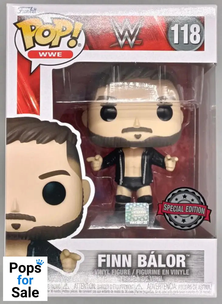 #118 Finn Balor (Balor Club) - WWE Funko POP - PopsforSale.co.uk