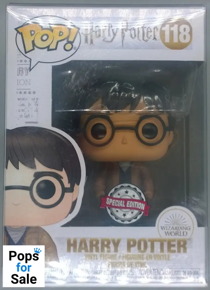 #118 Harry Potter (w/ Two Wands) - Harry Potter Funko POP