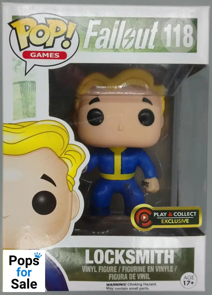 #118 Locksmith (Vault Boy) - Fallout Funko POP