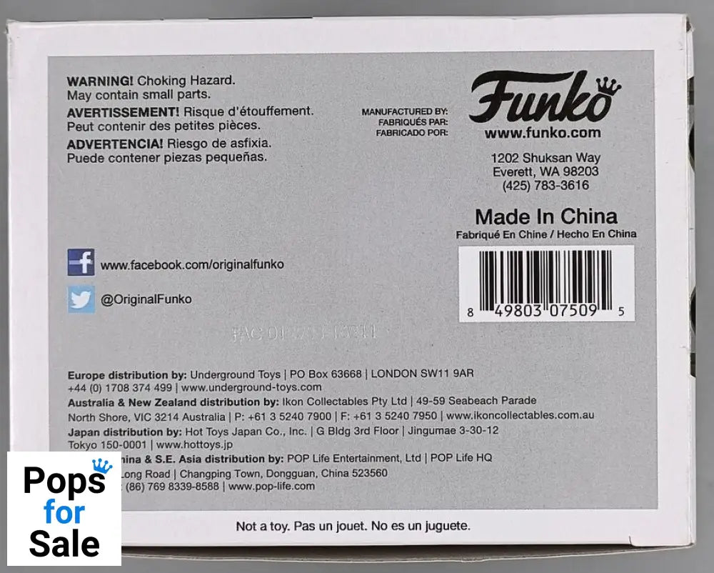 #118 Punisher (Nemesis) - Marvel Funko POP