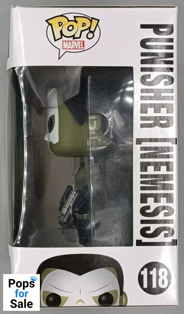 #118 Punisher (Nemesis) - Marvel Funko POP