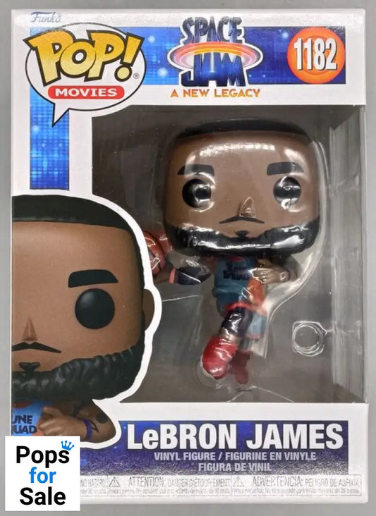 #1182 LeBron James (Leaping) - Space Jam Funko POP - PopsforSale.co.uk