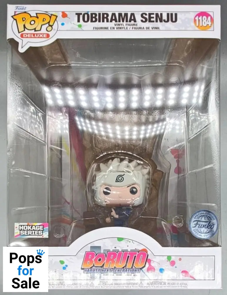 #1184 Tobirama Senju - Deluxe - Boruto Naruto Funko POP - PopsforSale.co.uk