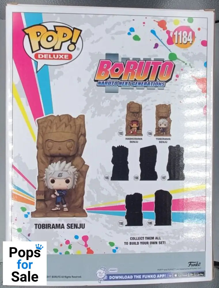 #1184 Tobirama Senju - Deluxe - Boruto Naruto Funko POP