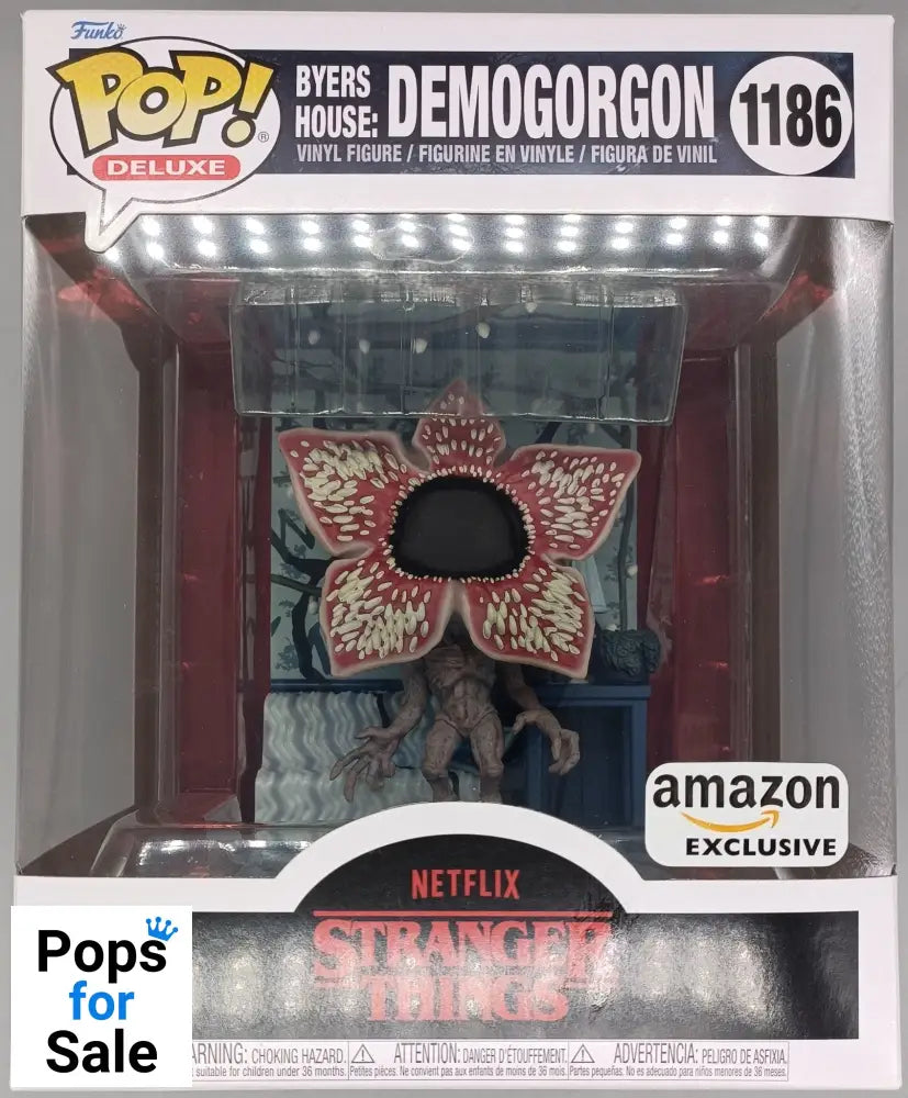 #1186 Byers House: Demogorgon Deluxe Stranger Things Funko POP - PopsforSale.co.uk