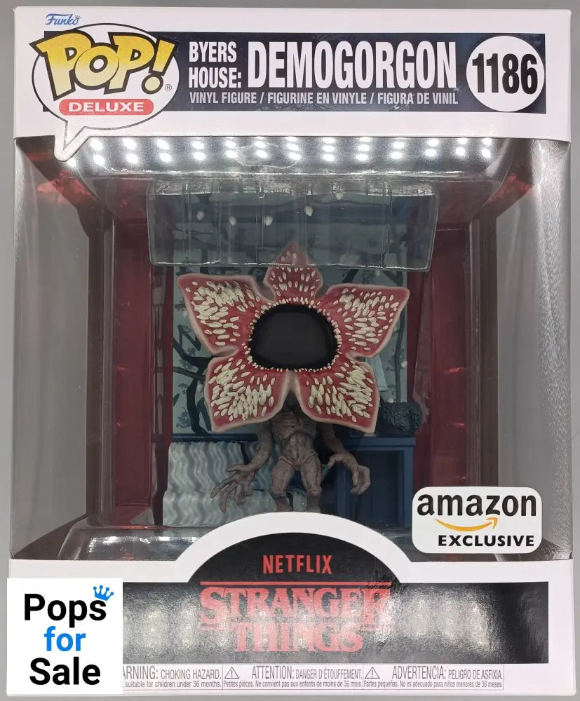 #1186 Byers House: Demogorgon Deluxe Stranger Things Funko POP