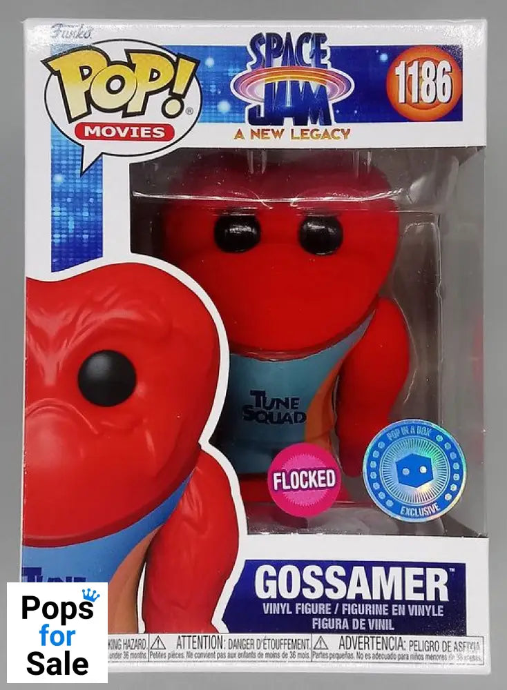 #1186 Gossamer - Flocked - Space Jam Funko POP