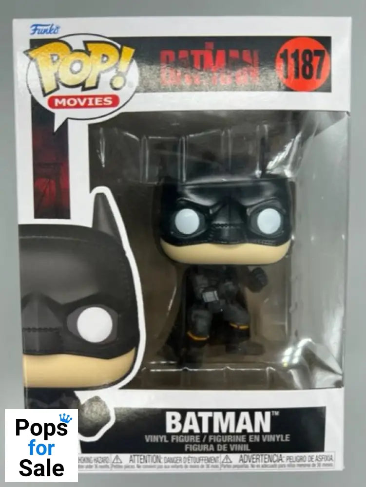 #1187 Batman - DC The Batman Funko POP - PopsforSale.co.uk