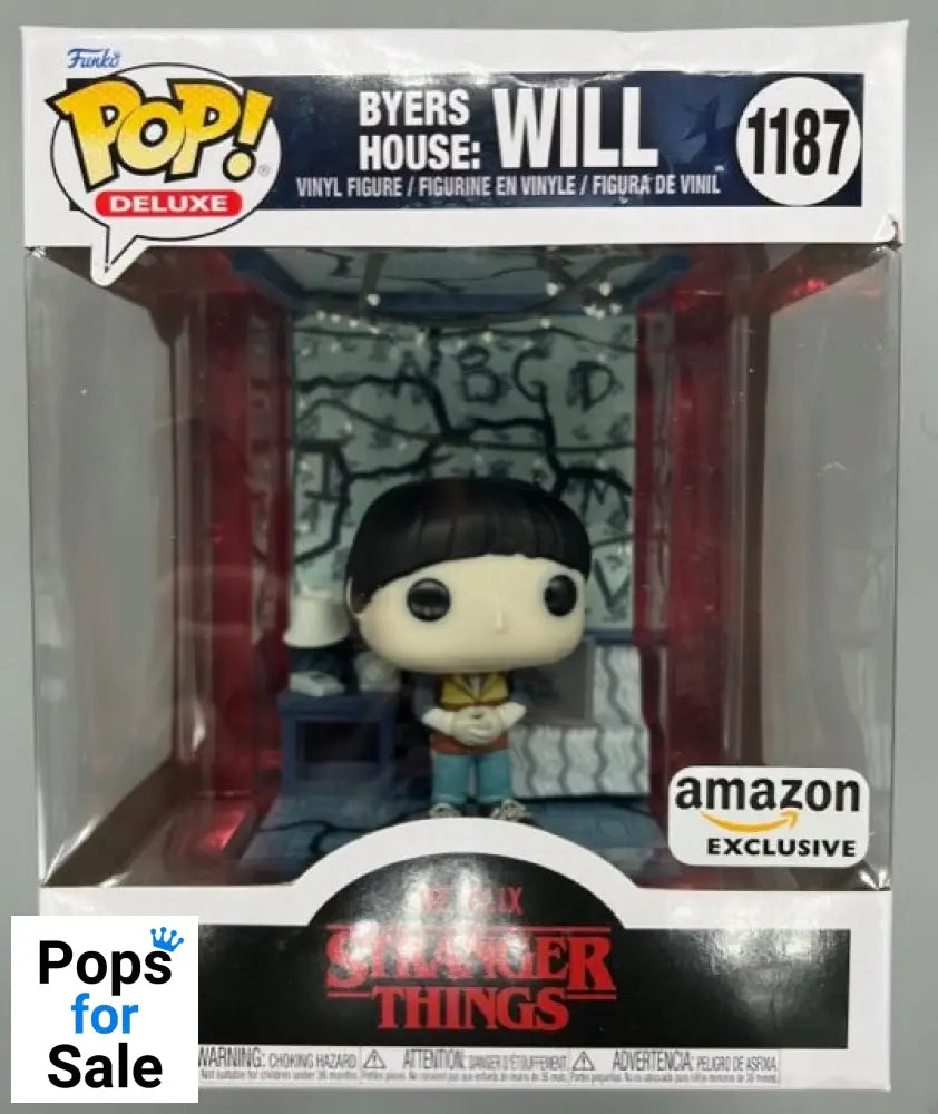 #1187 Byers House Will Deluxe - Stranger Things - Box Damaged Funko POP - PopsforSale.co.uk