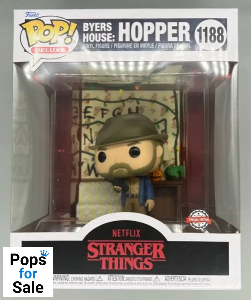 #1188 Byers House: Hopper Deluxe - Stranger Things Funko POP